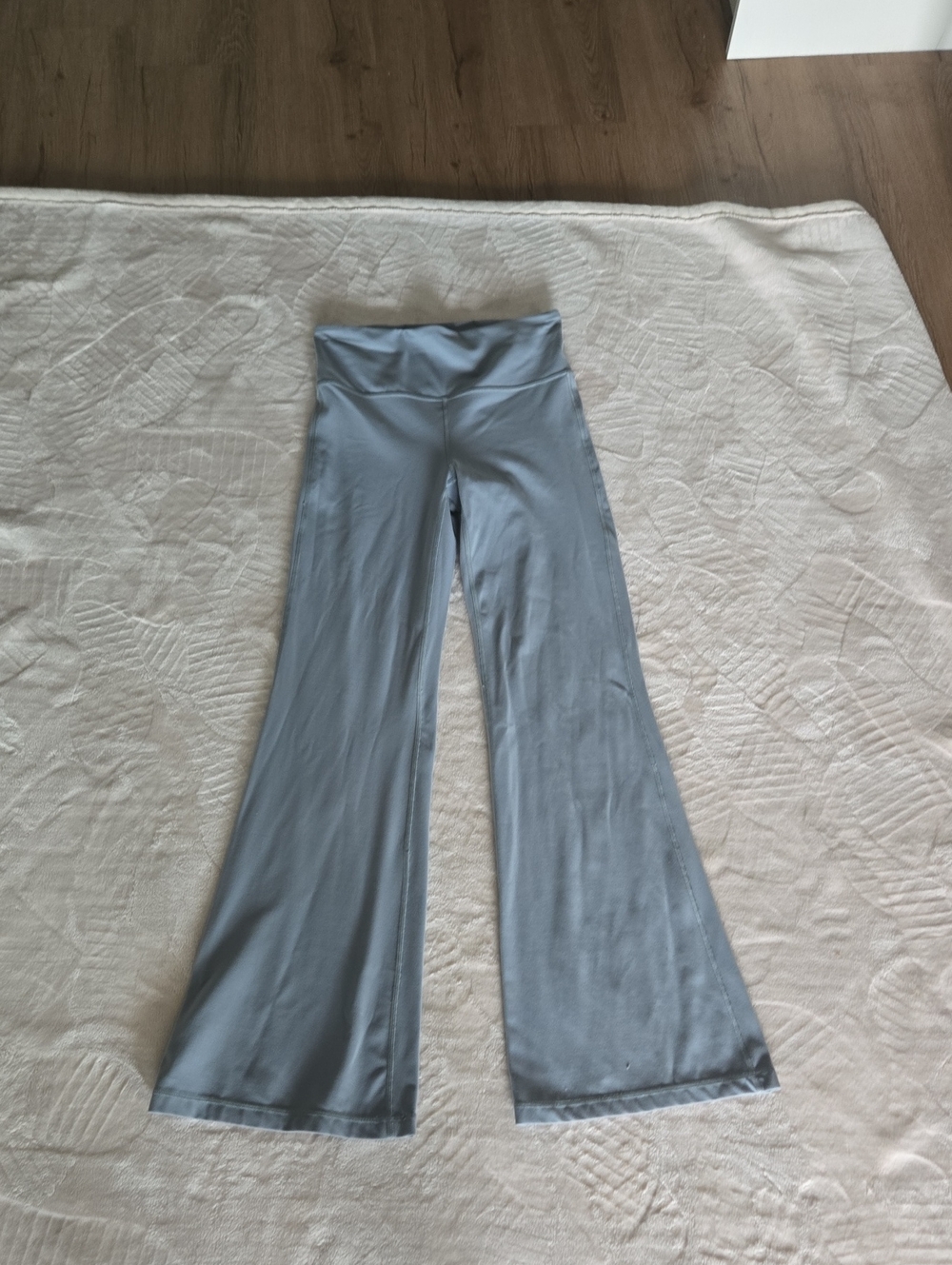 Athleta Light Blue Flare Yoga Pants